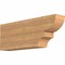 Ekena Millwork Ridgewood Smooth Rafter Tail, Western Red Cedar, 5 1/2"W x 12"H x 32"L RFT06X12X32RID00SWR - alternate 1